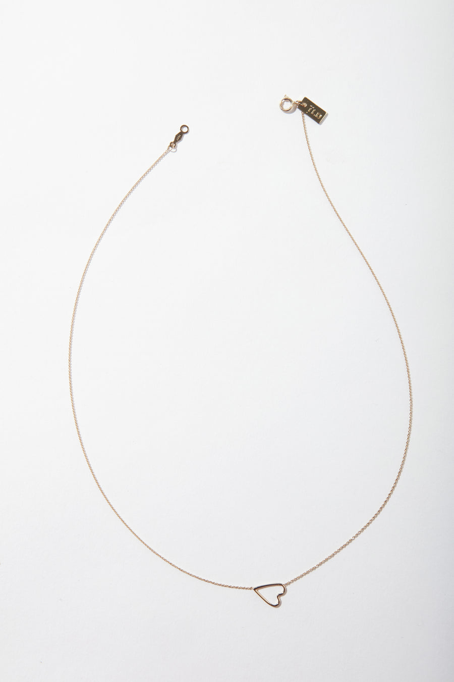 Tiny Heart 14k Necklace
