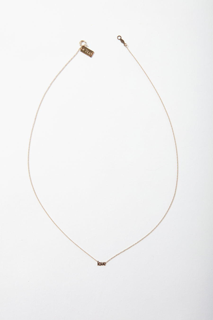 14k Love Necklace