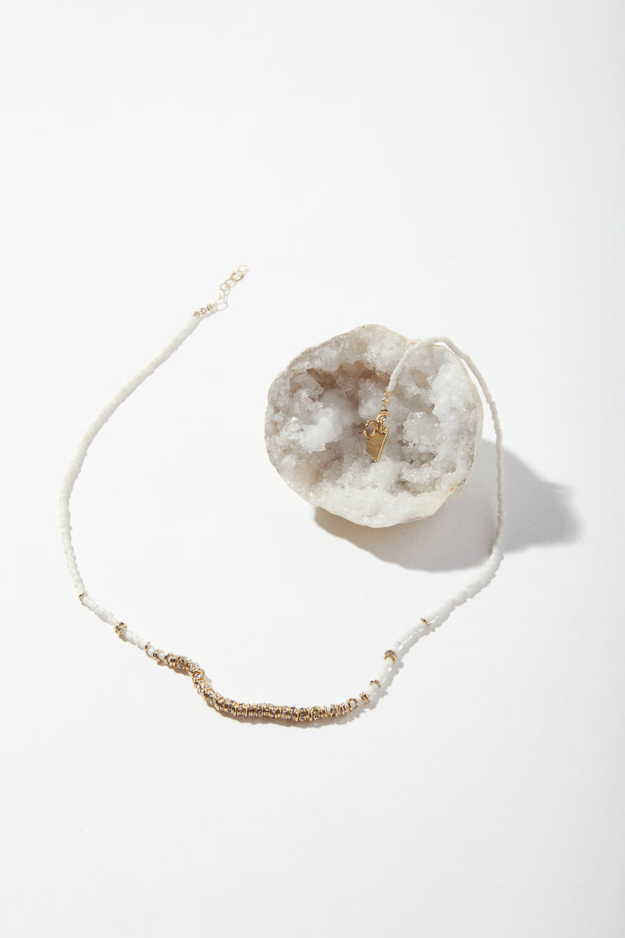 North Crystals Short Full Necklace