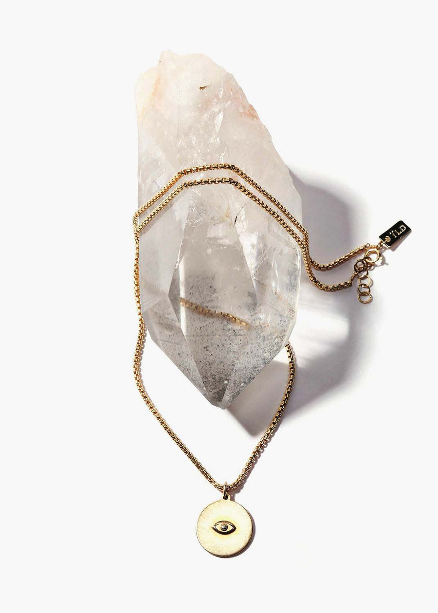Sister Sun All Seeing Eye Necklace