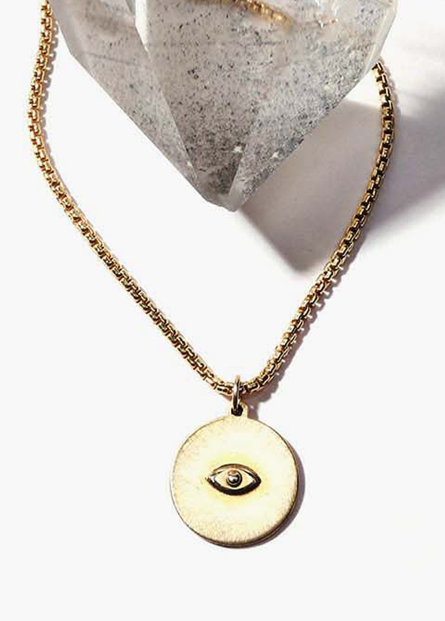 Sister Sun All Seeing Eye Necklace