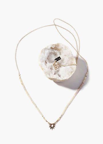 Sister Sun Rays Long Half Zircon