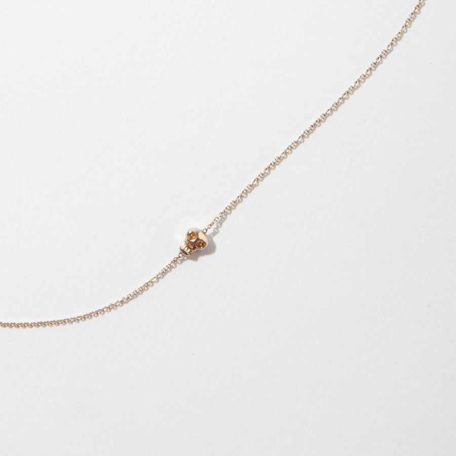 Tiny Skully Necklace