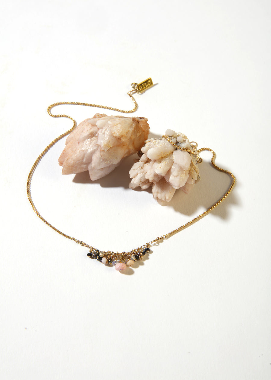 ÖNA Necklace -  Cluster Dark
