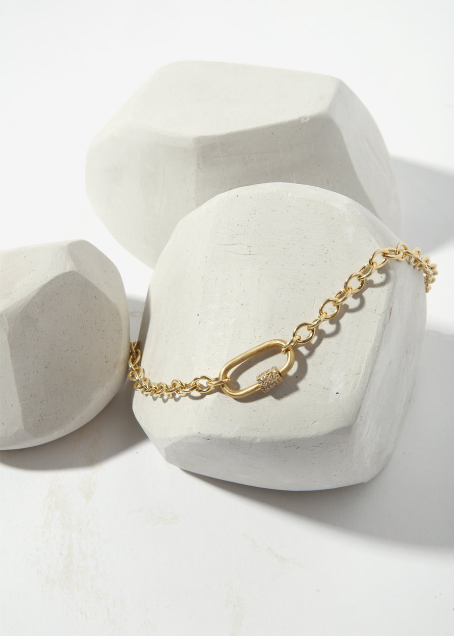 ÖNA Necklace - Paperclip with Chain
