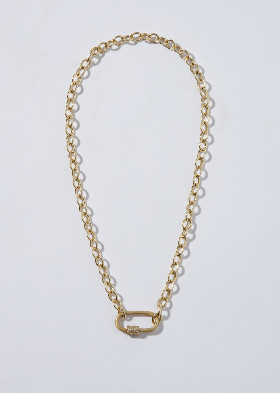 ÖNA Necklace - Paperclip with Chain