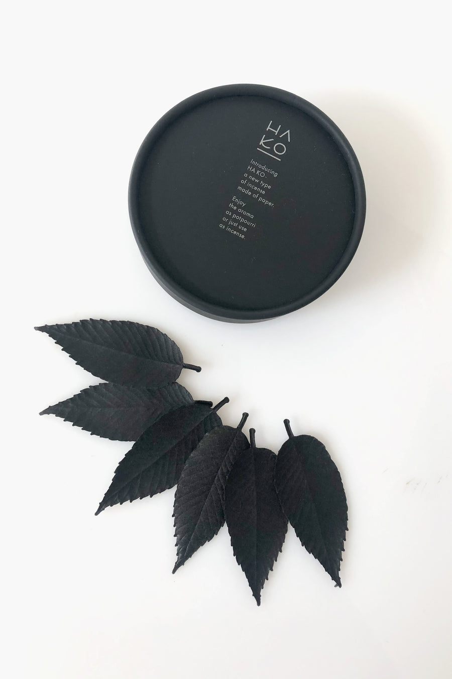 Black Leaf Incense Set - Relax