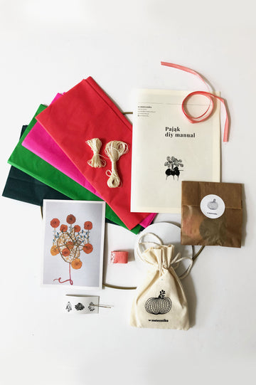 DIY Traditional Paper Mobile Kit - Poppy