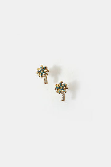 Palm Tree Studs