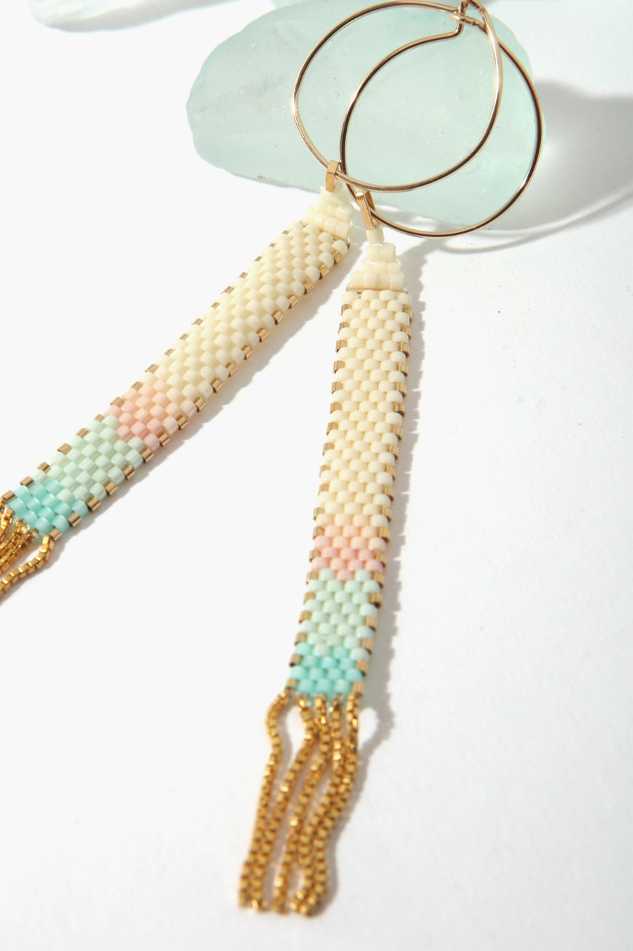 Queen & Tulip Fringe Gradual Earrings