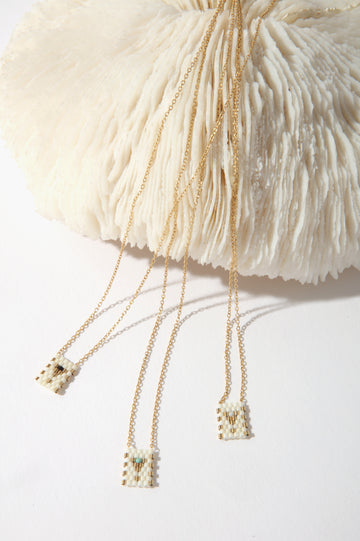 Queen & Tulip Flag on Chain Necklace