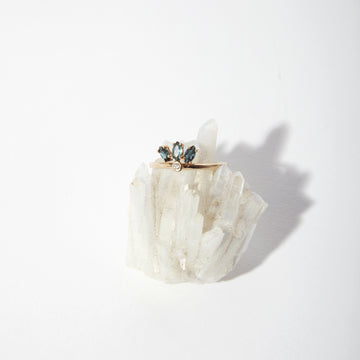 Three Sapphires Ring