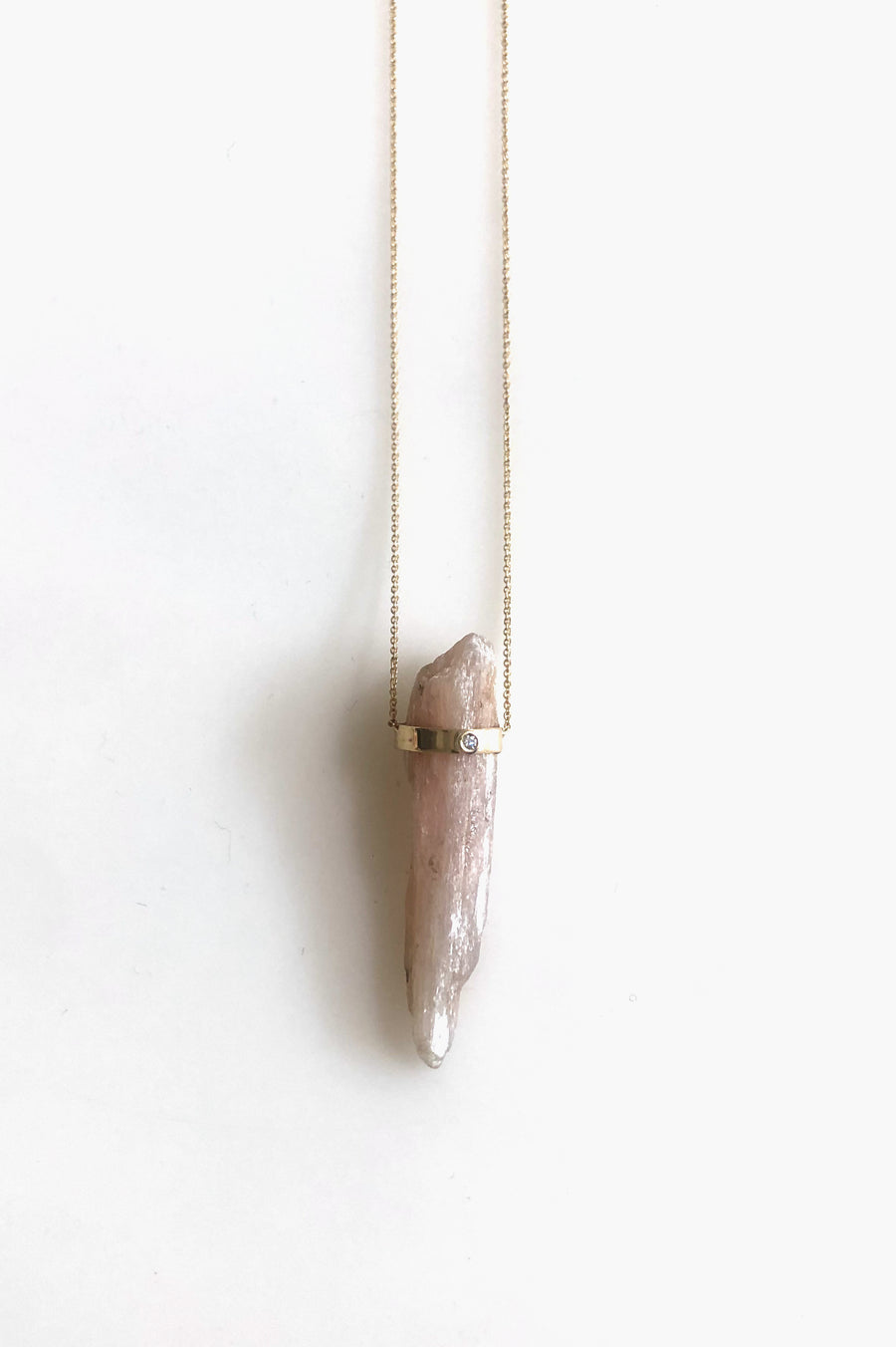 Raw Tourmaline Necklace