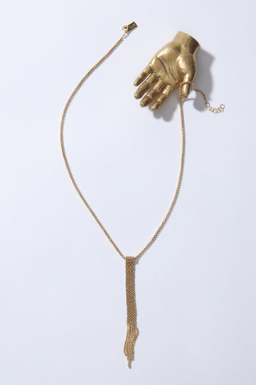 Sagrado Necklace - Gold Fringe