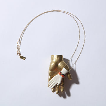 Sagrado Giving Hand Necklace - Point Bracelet