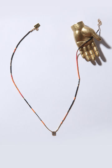 Sagrado Necklace - All Beads Short Dark