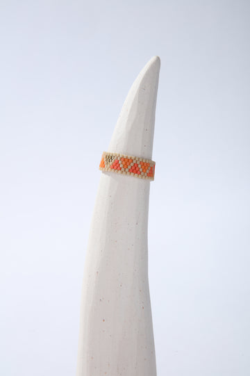 Sagrado Peyote Ring - Triangles