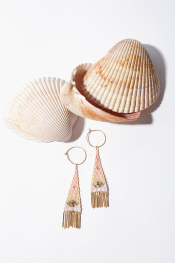 Serpent Rainbow Eyes Earrings