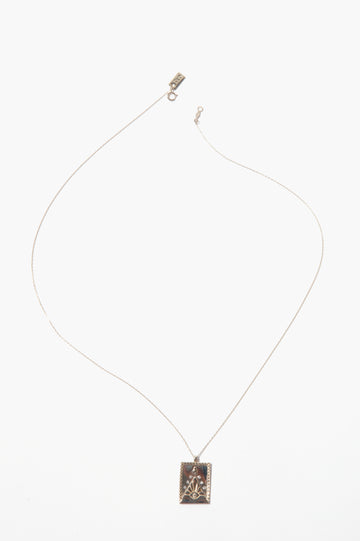Serpent 14k Eye on the Horizon Six Diamond Necklace