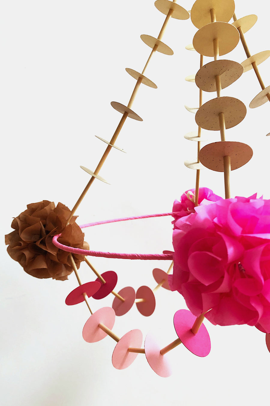 DIY Traditional Paper Mobile Kit - Poppy