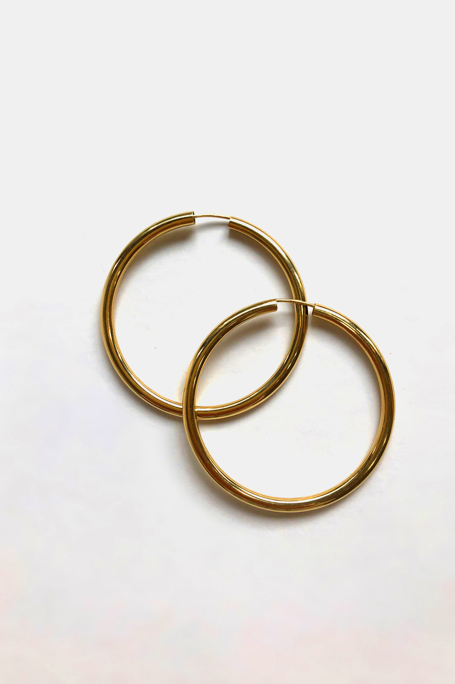 Thick 14k Hoops