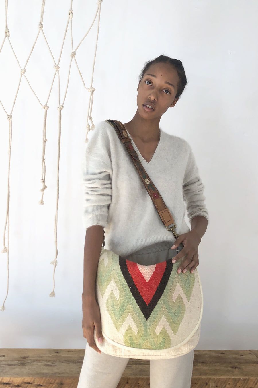 Totem Salvaged Large Cross Body Bag
